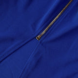 Women Summer Dresses  Midi Dress  Sexy Backless Long-Sleeve Zipper Mid-Length Dress For Spring, Summer, Autumn Winter