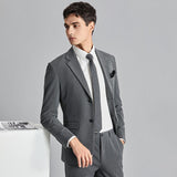 Casual Groom Attire Tuxedo Suits for Men Business Men Waistcoat Groomsman Suit