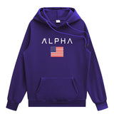 American Hoodies Loose Print Hoodie