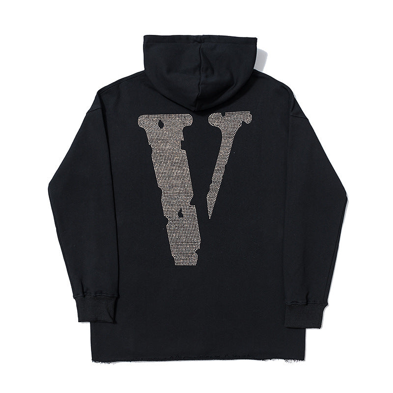 Pop Smoke Vlone King of New York Hoodie Friends Couple Coat