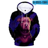 John Wick Keanu Hoodie John Wick3 Peripheral 3D Printing Hoodie