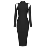 Women Bodycon Dress Sexy Backless Tight Evening Dress