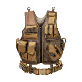 Tactics Style Men's Outdoor Vest Tactical Vest Outdoor Adventure Equipment Camouflage Tactics Vest Adventure Vest Multifunctional