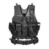 Tactics Style Men's Outdoor Vest Tactical Vest Outdoor Adventure Equipment Camouflage Tactics Vest Adventure Vest Multifunctional