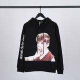 Charlie Luciano Hoodie Autumn And Winter Pinch Mouth Little Boy Hooded Sweater Sweater Pure Cotton