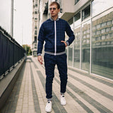 Men′s Athletic Tracksuit Sweat Suits for Men Outfits Casual Men's Suit Spring and Autumn Fashion Men's Clothing Slim Fit plus Size Loose