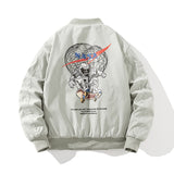 Varsity Jacket Stand Collar Jacket