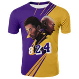 In Memory of Kobe T Shirt T-shirt Men's and Women's Short-Sleeved Top