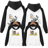 Tom and Jerry Hoodie Cartoon Spring and Autumn Hooded Sweater
