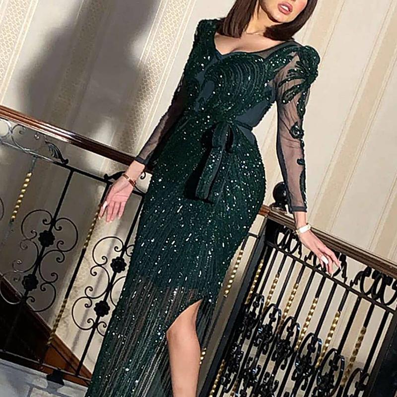 Semi Formal Dresses for Wedding Women's Dress Sleeve Sexy Dress