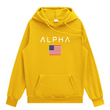 American Hoodies Loose Print Hoodie