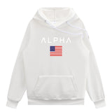 American Hoodies Loose Print Hoodie