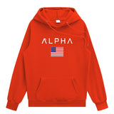 American Hoodies Loose Print Hoodie