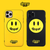 justin b drew phone case Drew Smiley Face for Apple 12 Phone Case 12mini Set/11promax/Xs/78pluse2