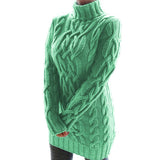 Sweater Dress Outfit With Tights 2 Piece Set Sweater Women's Knitwear Autumn Winter Vintage Twist Dress