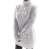 Sweater Dress Outfit With Tights 2 Piece Set Sweater Women's Knitwear Autumn Winter Vintage Twist Dress