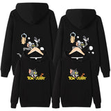 Tom and Jerry Hoodie Cartoon Spring and Autumn Hooded Sweater