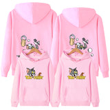 Tom and Jerry Hoodie Cartoon Spring and Autumn Hooded Sweater