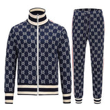 Men′s Athletic Tracksuit Sweat Suits for Men Outfits Spring and Autumn Fashion Suit Casual Men's Fitness Sportswear Men's Coat Trousers