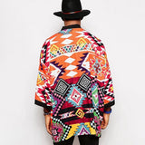 John Dutton Jacket Autumn Loose Men's Coat Vintage Red Shirt Men's Coat