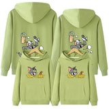 Tom and Jerry Hoodie Cartoon Spring and Autumn Hooded Sweater