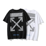 Off White T Shirt Off Ow Head Print Cotton ShortSleeved Casual Women's Tshirt Owt