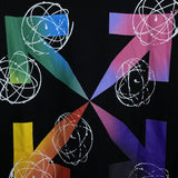 Off White Hoodie Colorful Gradient Arrow Cotton Hooded Sweater Ow Casual Fashionable Tops Owt