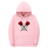 Black Rose Hoodie Payton Moormeier Merh Hooded Sweater for Men and Women