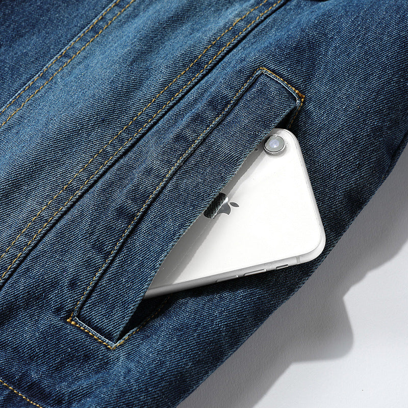 Denim Shirts Denim Coat Men's Clothing Jacket