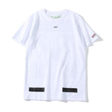Off White T Shirt Summer Menswear Arrow Print Short Sleeve Tshirt Owt