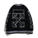 Off White Casual Jacket Jacket Casual Men's Clothing Owt Printed
