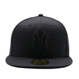 La 59fifty Hats Flat-Brimmed Cap Baseball Cap Men Women Solid Color Hip Hop Hat