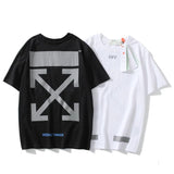 Off White T Shirt Off Ow Head Print Cotton ShortSleeved Casual Women's Tshirt Owt