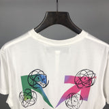 Off White T Shirt Spring/Summer Letter Print Men's Large Size Short Sleeve Owt Casual