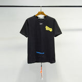 Off White T Shirt Arrow Unisex  ShortSleeved Tshirt Plus Size Casual Top Owt