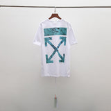 Off White T Shirt Summer Men's and Women's Large Size Men's Top Owt ShortSleeved Tshirt