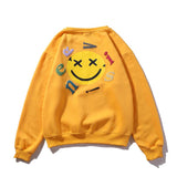Justin Bieber Drew House Autumn and Winter Printing Men's and Women's Casual Brushed Hoody