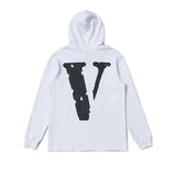 ATL Vlone Hoodie Autumn and Winter Love Heart Couple Hooded Coat