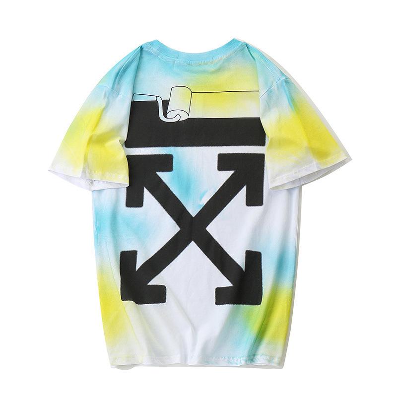 Off White T Shirt Summer Large Size Unisex ShortSleeved Tshirt Owt