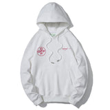 Off White Hoodie Ow Hooded Sweater Youth Hoodie Casual Fashionable Owt