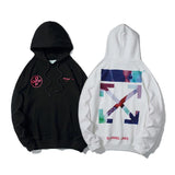 Off White Hoodie Ow Hooded Sweater Youth Hoodie Casual Fashionable Owt