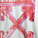 off white Sweatshirt Autumn Sweatshirt Owt Winter Large Size Bar Arrow Print Crew Neck Pullover