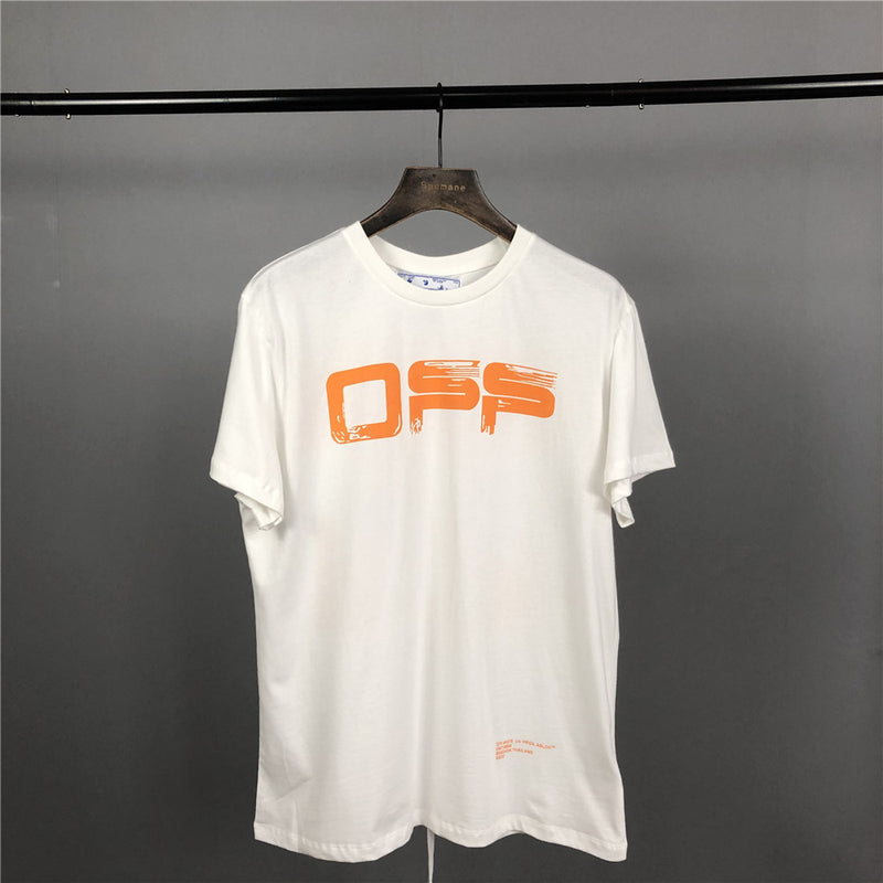 Off White T Shirt Arrow Print Casual Fashionable for Unisex  Women Owt