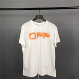 Off White T Shirt Arrow Print Casual Fashionable for Unisex  Women Owt
