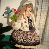 Gothic Lolita Harajuku Style Clothing Japanese Sweet Lolita Dress JSK Vintage Court Style Lolita Cute