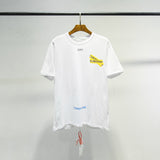 Off White T Shirt Arrow Unisex  ShortSleeved Tshirt Plus Size Casual Top Owt