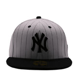 La 59fifty Hats Flat-Brimmed Cap Baseball Cap Men Women Solid Color Hip Hop Hat