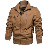 Tactics Style Men Outdoor Windproof Coat Men Casual Jacket Men's Casual Military MultiPocket Jacket Coat plus Size