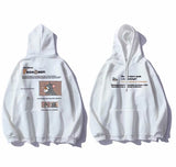 Tom and Jerry Hoodie Autumn Winter New Pullover Men's Sweater Loose Casual