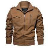 Tactics Style Men Outdoor Windproof Coat Men Casual Jacket Men's Casual Military MultiPocket Jacket Coat plus Size